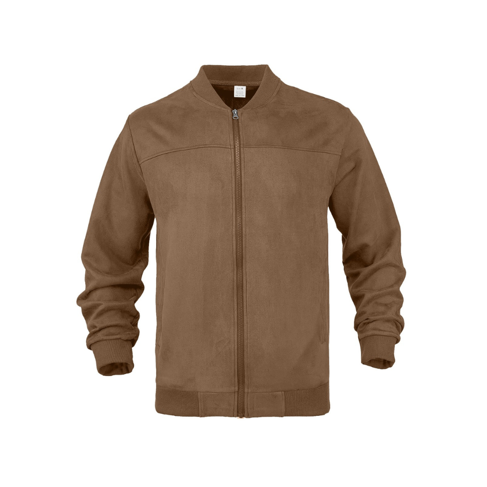 Bastien | Blouson Bomber en Daim