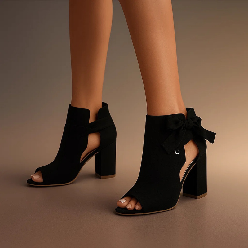 Amandine – Bottines ouvertes élégantes