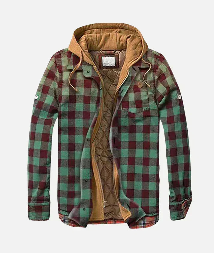Romain | Veste patchwork à carreaux