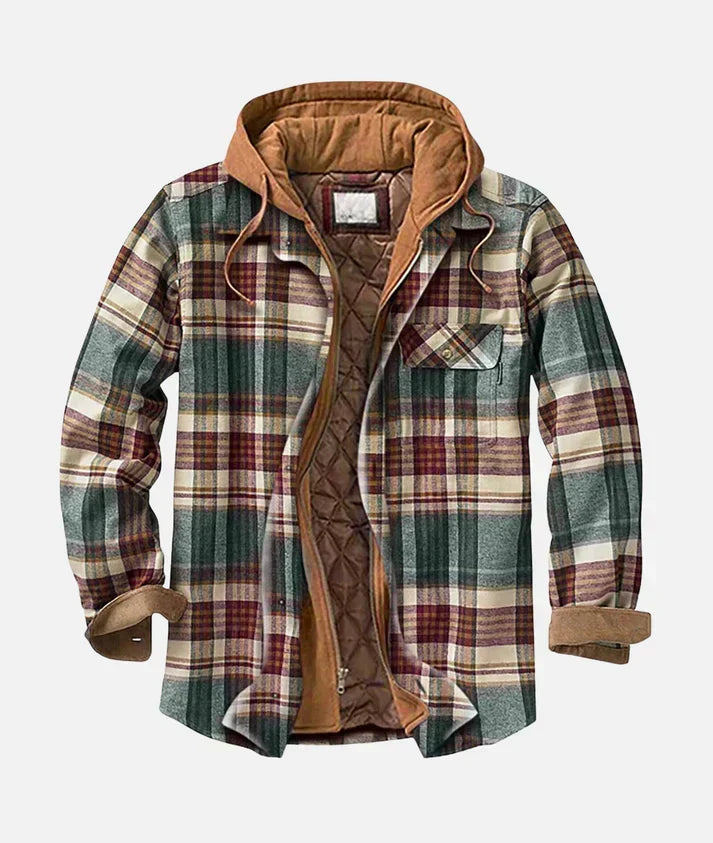 Romain | Veste patchwork à carreaux