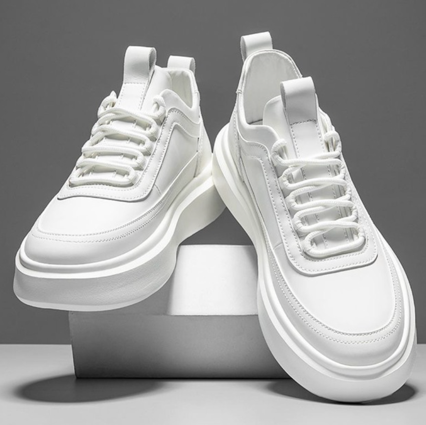 Amaury | Baskets blanches pour hommes