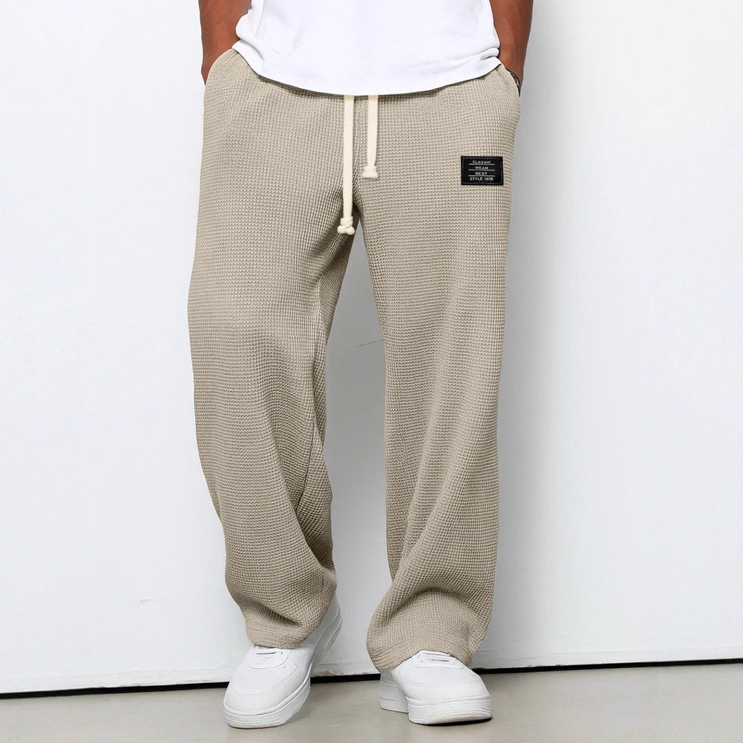 Romain | Pantalon Large Avec Taille Ajustable