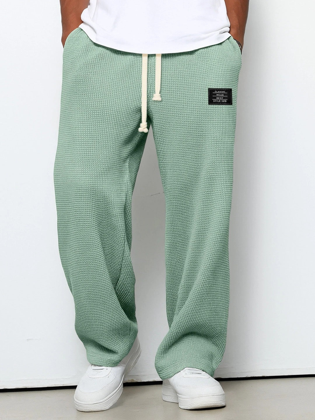 Romain | Pantalon Large Avec Taille Ajustable