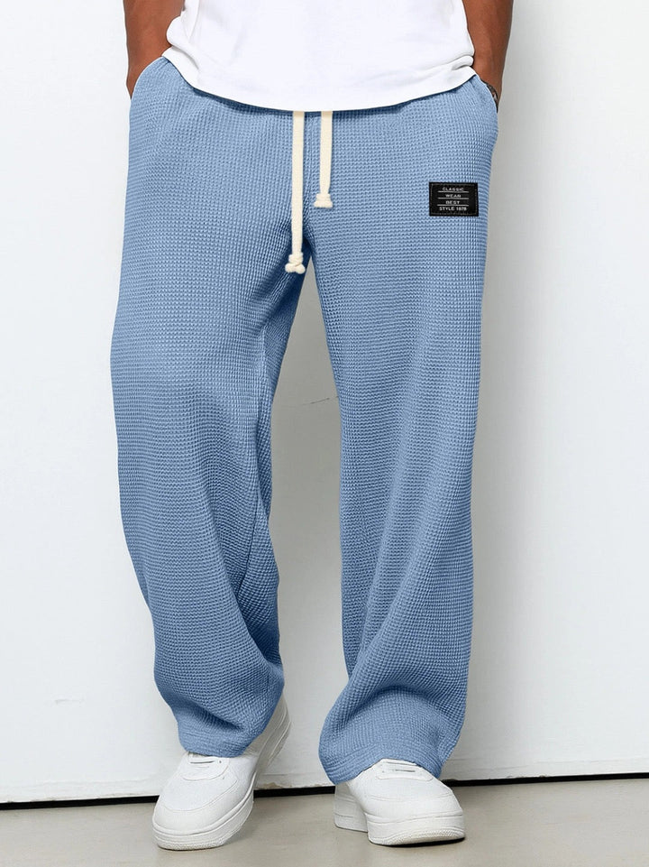 Romain | Pantalon Large Avec Taille Ajustable