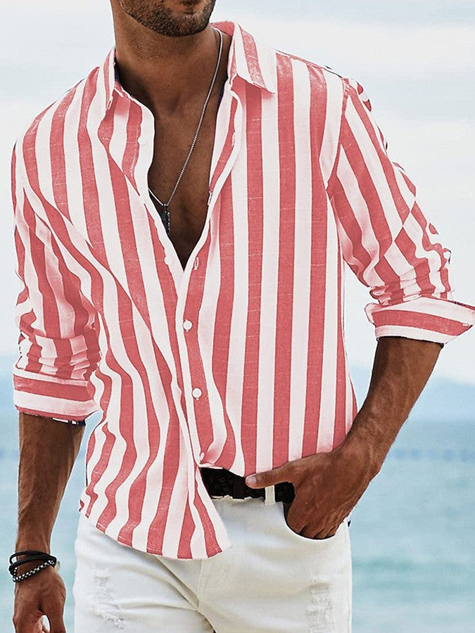 Antoine | Chemise rayée de grande qualité