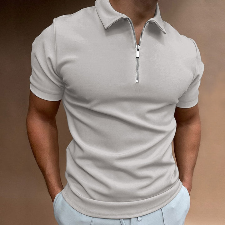 Jules | Polo avec fermeture éclair pour hommes