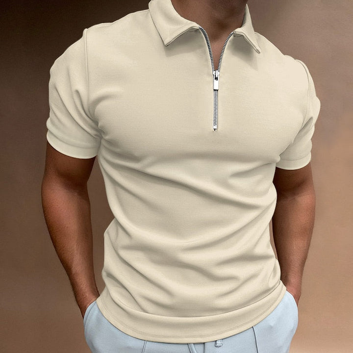 Jules | Polo avec fermeture éclair pour hommes