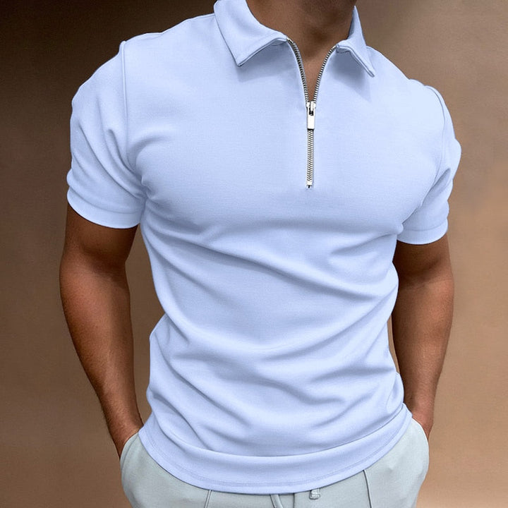 Jules | Polo avec fermeture éclair pour hommes