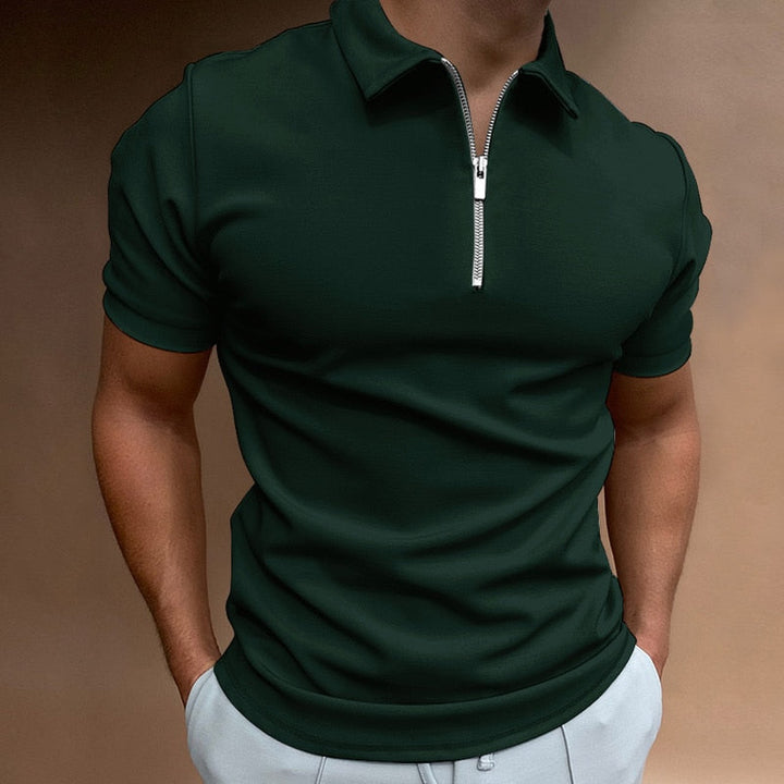 Jules | Polo avec fermeture éclair pour hommes