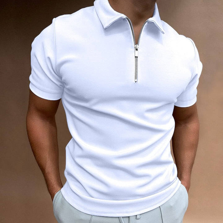 Jules | Polo avec fermeture éclair pour hommes