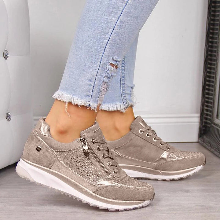 Anaïs | Baskets Orthopédiques Femme – Respirantes & Soutien Premium