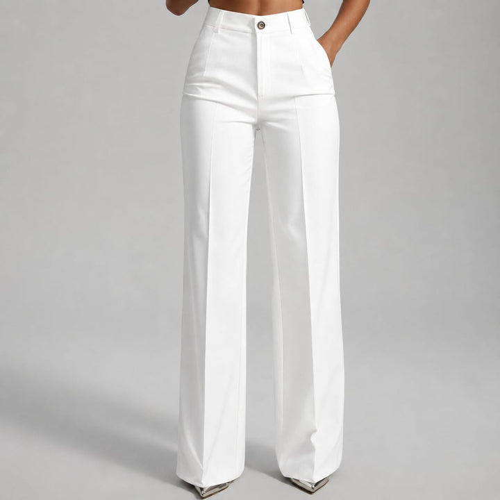 Noémie – Pantalon taille haute élégant