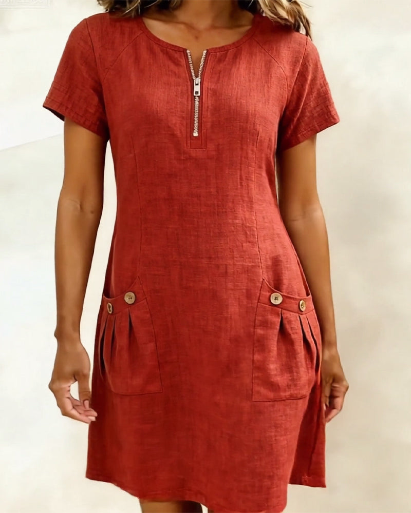 Robe Camille — L’élégance naturelle au quotidien