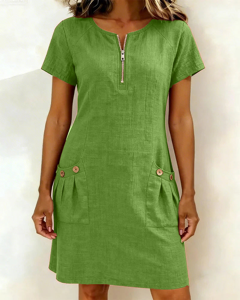 Robe Camille — L’élégance naturelle au quotidien