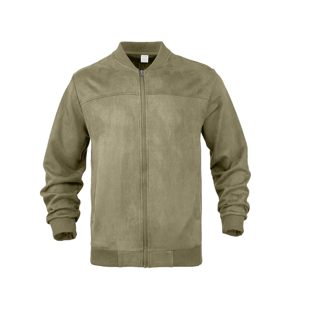 Bastien | Blouson Bomber en Daim