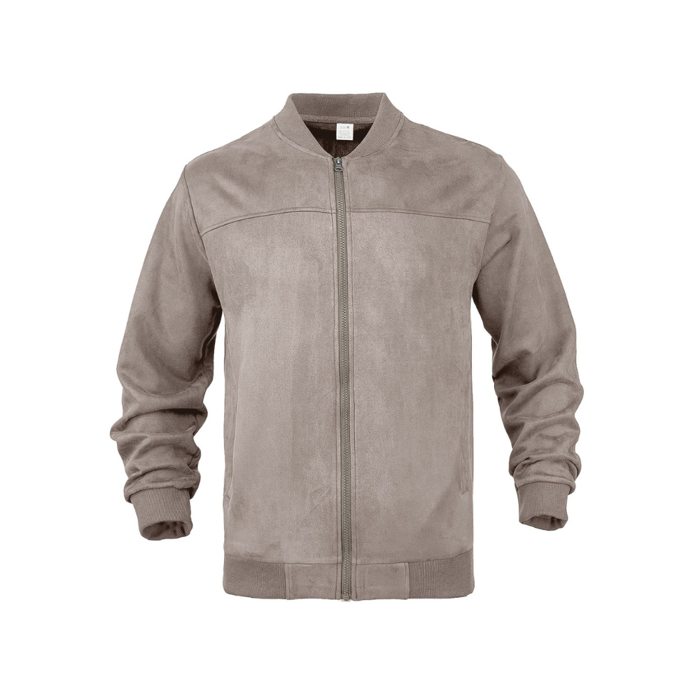 Bastien | Blouson Bomber en Daim
