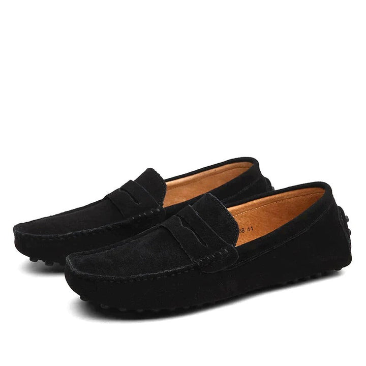 Aurélien | Mocassins en daim classiques et élégants pour hommes