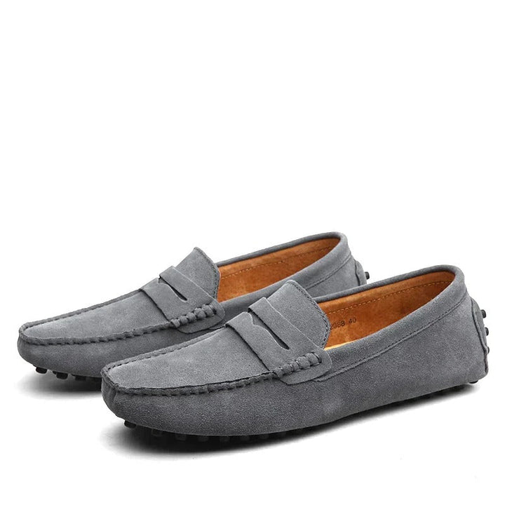 Aurélien | Mocassins en daim classiques et élégants pour hommes
