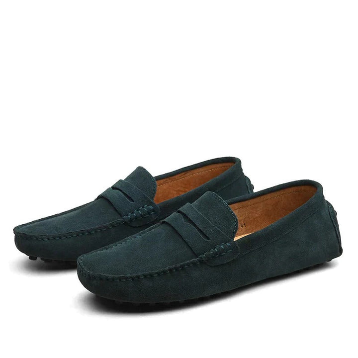 Aurélien | Mocassins en daim classiques et élégants pour hommes