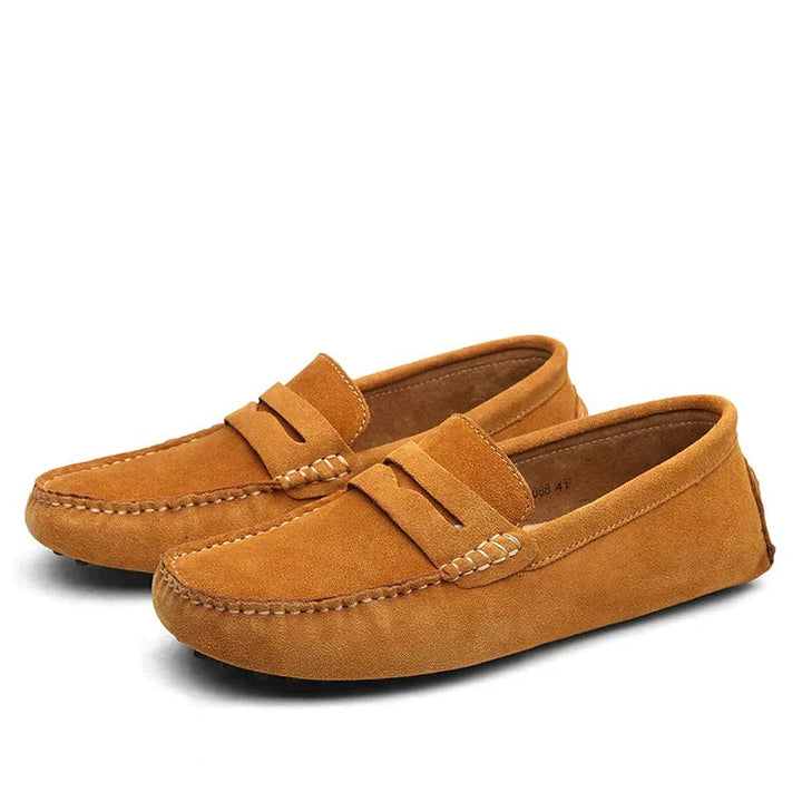 Aurélien | Mocassins en daim classiques et élégants pour hommes