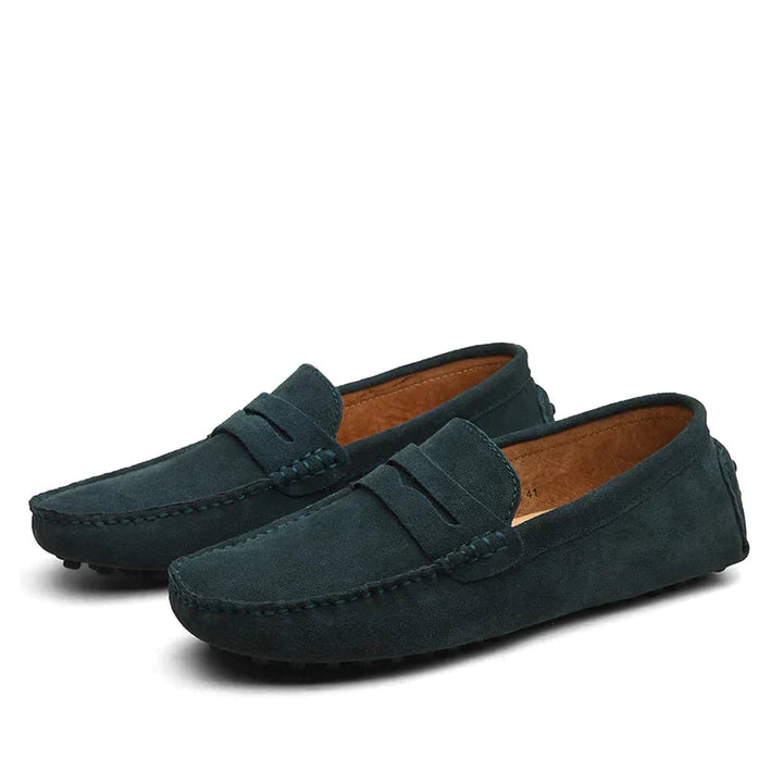 Aurélien | Mocassins en daim classiques et élégants pour hommes