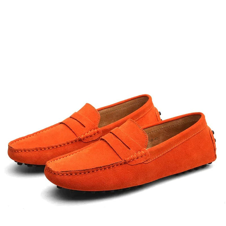 Aurélien | Mocassins en daim classiques et élégants pour hommes
