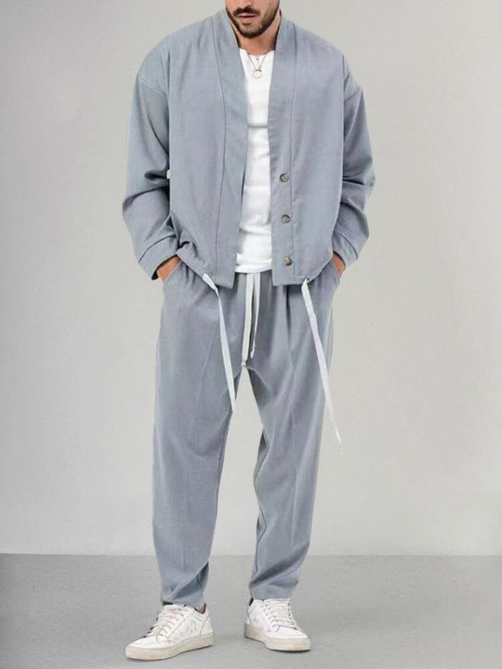 Léo | Ensemble de détente confortable 2 pièces pour homme