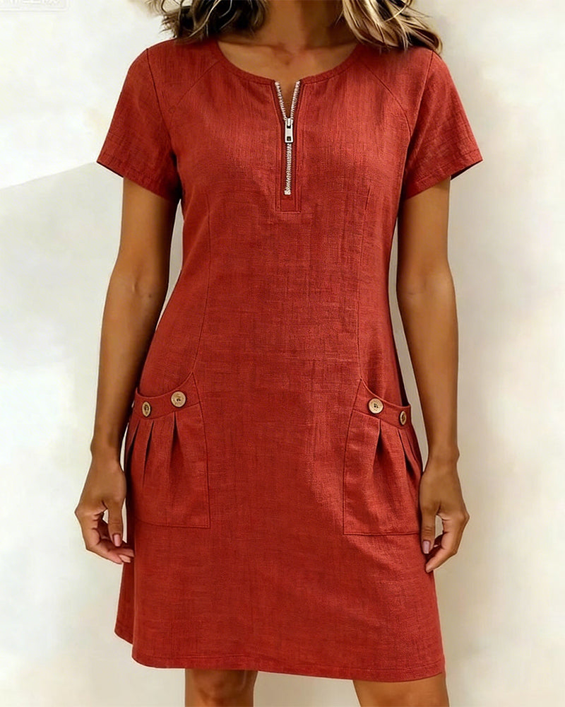Robe Camille — L’élégance naturelle au quotidien