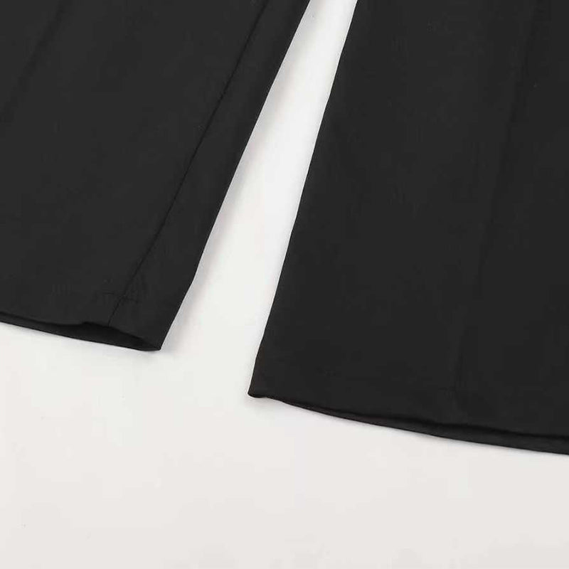 Noémie – Pantalon taille haute élégant