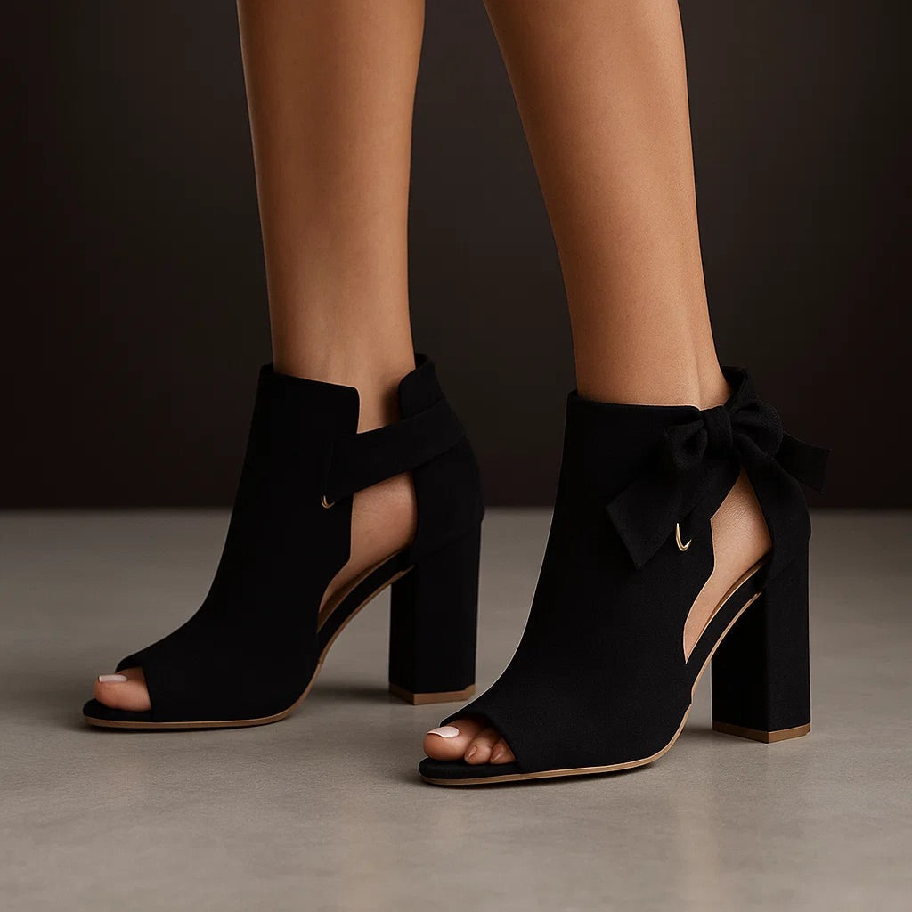 Amandine – Bottines ouvertes élégantes