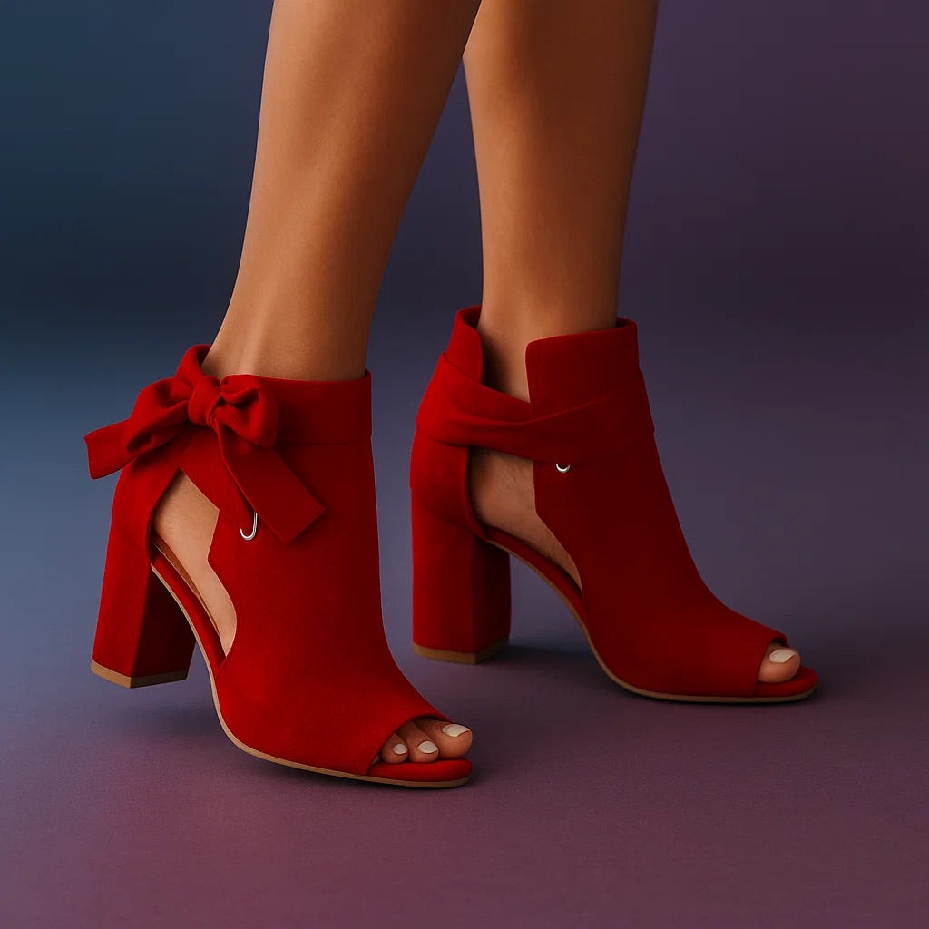 Amandine – Bottines ouvertes élégantes
